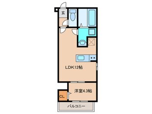 la casa felice和白の物件間取画像